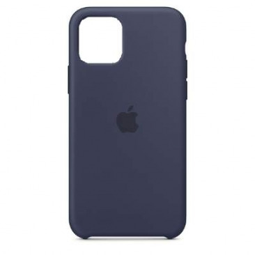 Чехол для iPhone 12 / 12 Pro Silicone Case MagSafe темно-синий
