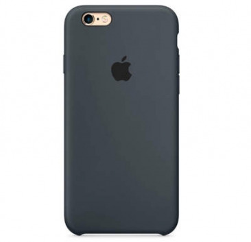 Чехол Apple iPhone 6 / 6S Silicone Case №15 (темно-серый)