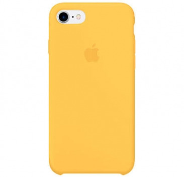 Чехол Apple iPhone 7 / 8 / SE (2020) Silicone Case №4 (желтый)