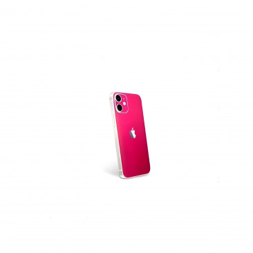 Защитное стекло iPhone 12 Mini 3D заднее розово-золотой