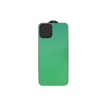 Защитное стекло для iPhone 12 Mini 3D заднее зеленый