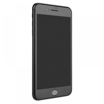 Защитное стекло для iPhone 7 и 8 Plus FULL черный матовое