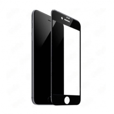 Защитное стекло Super для iPhone 6 и 6s FULL черный