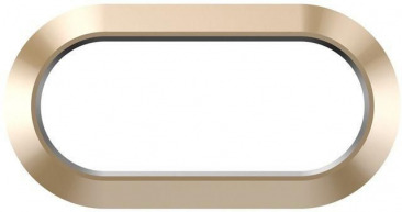 Ободок под камеру для iPhone 8 Plus золотой OEM