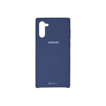 Чехол Samsung Silicone Cover для Galaxy Note 10 (SM-N970F) (синий)