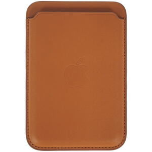 Кардхолдер для Apple iPhone 12 /12 Mini /12 Pro/12 Pro Max Leather Wallet MagSafe (коричневый)