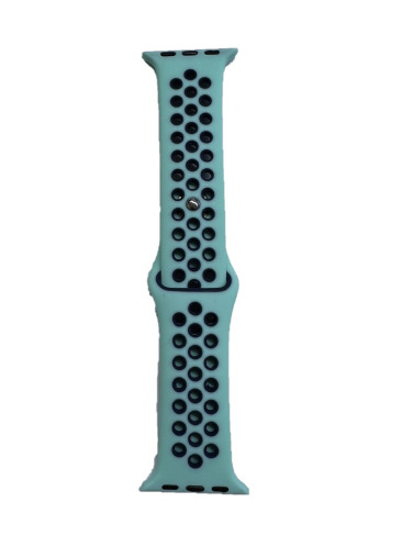 Ремешок силиконовый спорт для Apple Watch Series 38mm/40mm/41mm зеленый N16