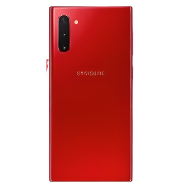 Задняя крышка для Samsung SM-N975F Galaxy Note 10 Plus, стекло камеры, (красный)