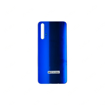 Задняя крышка для Huawei Honor 20, 20s (MAR-LX1H), (без сканера отпечатка) без выреза под сканер отпечатка (синий)