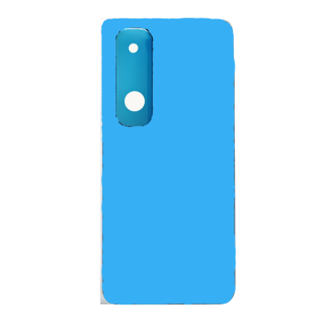 Задняя крышка для Xiaomi Mi 10S (голубой)