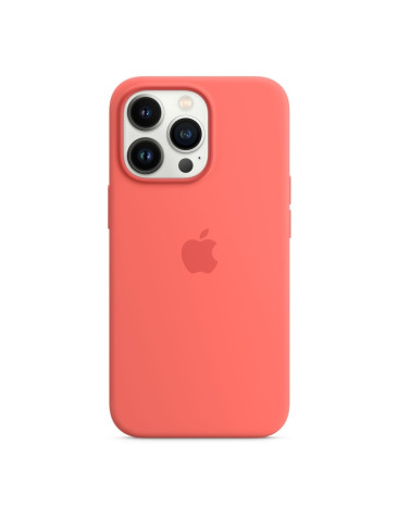 Чехол Apple iPhone 13 Pro MagSafe Silicone Case (закрытый низ) (абрикосовый)