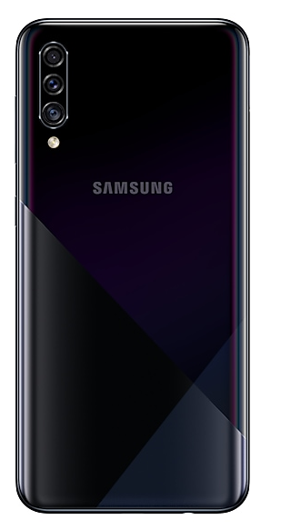 Задняя крышка для Samsung SM-A307F Galaxy A30s (черный) (Б/У)