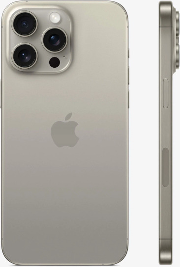Apple iPhone 15 Pro 512 Гб Титановый Бежевый (Natural Titanium)