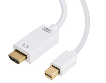Кабель Thunderbolt (Mini DisplayPort) to HDMI (4K, 3840Х2160) 1.8 метра (белый)