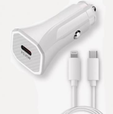 АЗУ iPhone 20W USB- Charger + кабель USB-C - Lighting