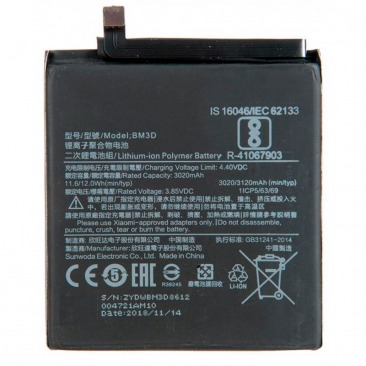 Аккумулятор для Xiaomi Mi8 SE (BM3D) 3120mAh OEM