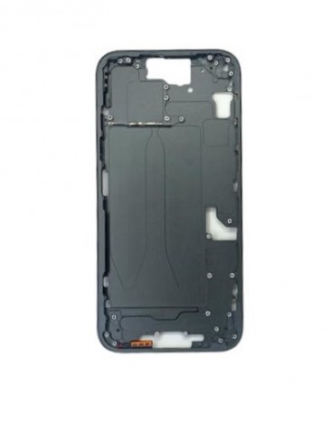 Средняя рамка (корпус) iPhone 15 Plus (черный) OEM