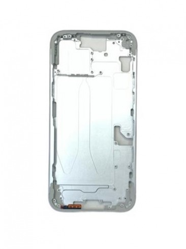 Средняя рамка (корпус) iPhone 15 Plus (голубой) OEM