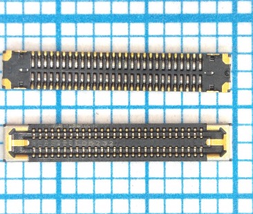 Коннектор под шлейф дисплея на материнской плате Samsung S20 (SM-G980F / Note 20 (SM-N980F) / S21 (SM-G991F)