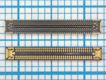 Коннектор под шлейф дисплея на материнской плате Samsung A12 (A125F), A22 4G (SM-A225), A32 (SM-325F), A42 (SM-A425B),  A52 (A525F), A72 (A725F), A82 (SM-A826S), A02 (SM-A022G), A03 (SM-A035F), M02 (SM-M022F), M12 (SM-127F), M32 (SM-325F), S20 FE (G-780F),