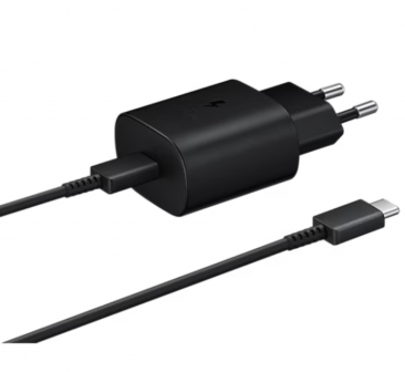 СЗУ Samsung USB Type-C Power Delivery 35W с кабелем Type-C, Type-C Черный (EP-TA220)