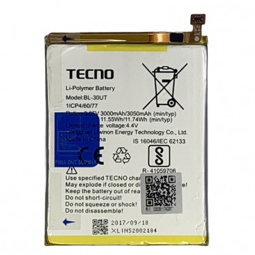 Аккумулятор для Tecno CA6, CM (BL-30UT) 3050mAh ОЕМ