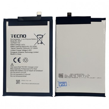 Аккумулятор для Tecno Pova 2, Pova 3 (BL-68AT) 7000mAh ОЕМ