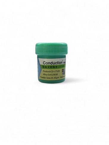 Паста паяльная Conduction CD-LT528 (Sn42/Bi58) 138°C 55g