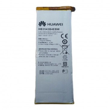 Аккумулятор для Huawei Honor Ascend P7 (HB3543B4EBW) 2530mAh ОЕМ