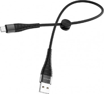 Кабель BOROFONE BX32 Micro USB 5A 0.25m (черный)