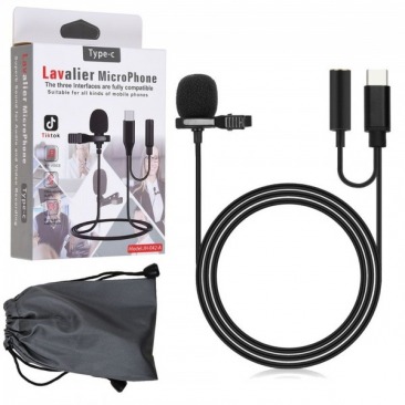 Микрофон Lavalier MicroPhone JH-042 Type-C