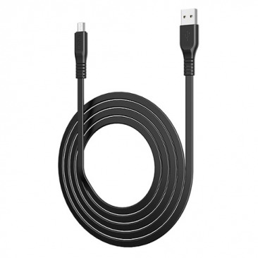 Кабель BOROFONE BX23 Micro USB 1.0m 2.4A (черный)