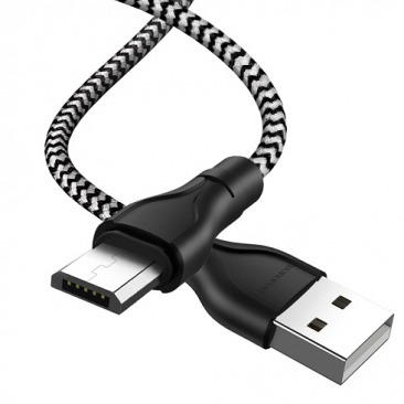 Кабель BOROFONE BX39 Micro USB 2.4A 1m (черный)