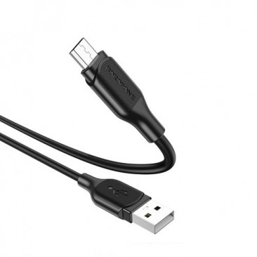 Кабель USB на Micro-USB BX42 1.0м 2.4A (черный)