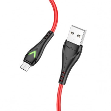 Кабель BOROFONE BX65 Micro USB 1.0м 2.4A (красный)