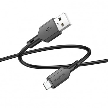 Кабель BOROFONE BX70 Micro USB 2.4A 1m (черный)