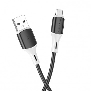 Кабель BOROFONE BX79 Micro USB 2.4A 1m (черный)