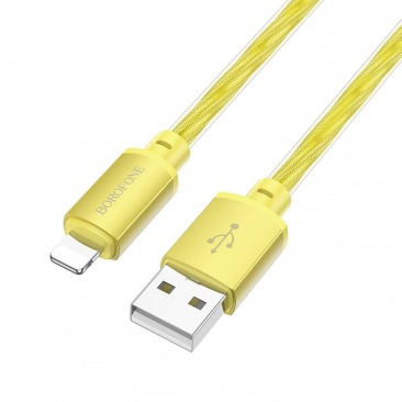 Кабель BOROFONE BX95 Micro USB 2.4A 1m (желтый)