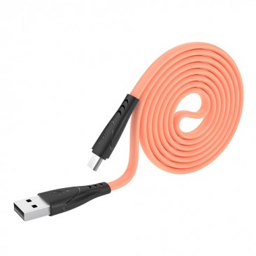 Кабель Hoco X42 Micro USB 1m 2,4A (персиковый)