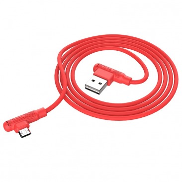 Кабель Hoco X46 Micro USB 1m 2,4A (красный)