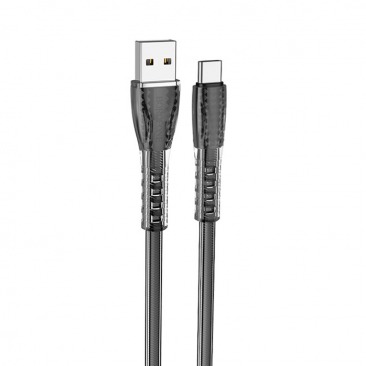 Кабель BOROFONE BU31 TYPE - C USB 3A 1m (черный)