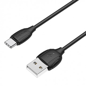 Дата кабель BOROFONE BX19 TYPE - C USB 3A 1m (черный)