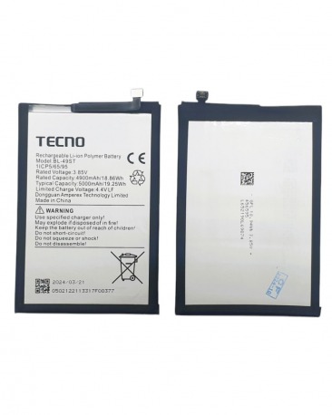 Аккумулятор для Tecno Spark 10 4G, 10 Pro, 10C, 20, 20C (BL-49ST) OEM