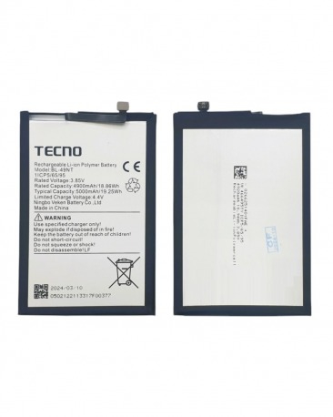 Аккумулятор для Tecno Spark 6 (BL-49NT) OEM