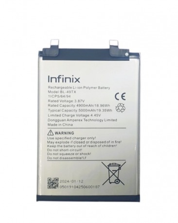 Аккумулятор для Infinix Note 30 4G (BL-49TX) OEM