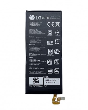 Аккумулятор для LG Q6, Q6a M700AN (BL-T33) 3000mAh, OR