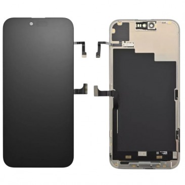 Дисплей для iPhone 15 черный ODM стекло