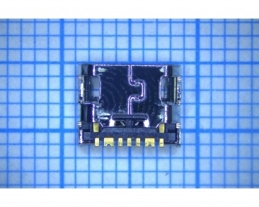 Системный разъем Micro USB для Samsung J1 (2016) J120 / 7568I / I9128 / i9128v ОЕМ