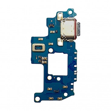 Шлейф / плата для Samsung Galaxy S24 FE SM-S721B + системный разъем + микрофон