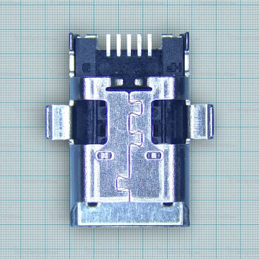 Системный разъем Micro USB для Asus ME103 MeMO Pad/ ZenPad Z300/ ME103K/ Z380KL/ Z380C/ Z380KNL